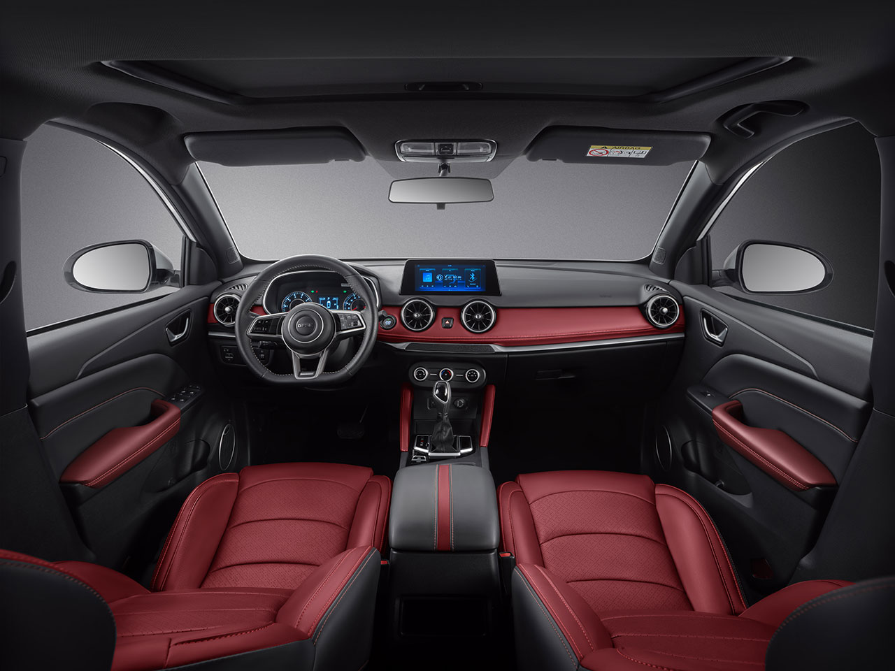 DFSK 500 Εσωτερικό - Χρώμα Ταπετσαρίας Κόκκινο