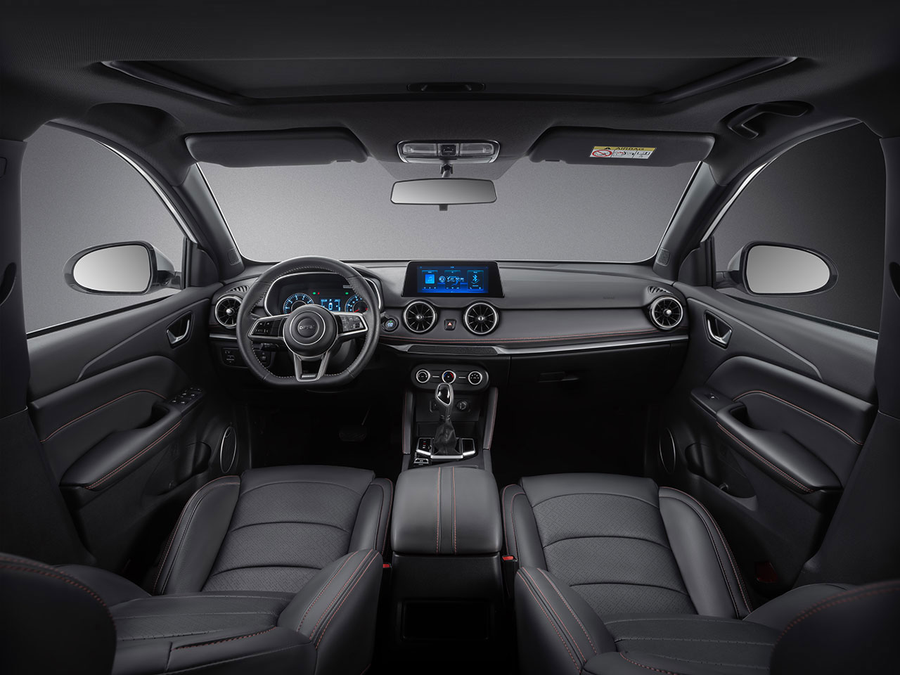 DFSK 500 Εσωτερικό - Χρώμα Ταπετσαρίας Μαύρο